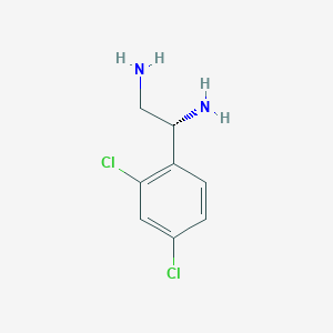 (1R)-1-(2,4-Dichlorophenyl)ethane-1,2-diamine