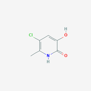 5-Chloro-3-hydroxy-6-methylpyridin-2(1H)-one