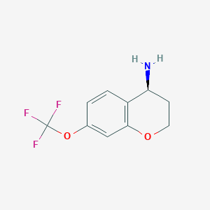 (S)-7-(Trifluoromethoxy)chroman-4-amine