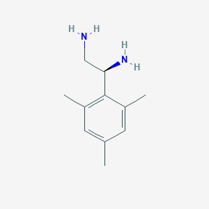 (1S)-1-(2,4,6-Trimethylphenyl)ethane-1,2-diamine