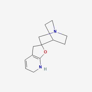 6',7'-Dihydro-3'H-4-azaspiro[bicyclo[2.2.2]octane-2,2'-furo[2,3-b]pyridine]