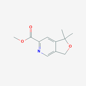 Methyl 1,1-dimethyl-1,3-dihydrofuro[3,4-C]pyridine-6-carboxylate