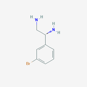 (1R)-1-(3-Bromophenyl)ethane-1,2-diamine