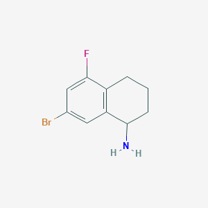 7-Bromo-5-fluoro-1,2,3,4-tetrahydronaphthalen-1-amine