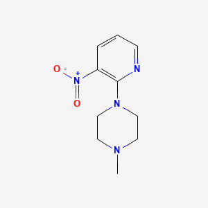 molecular formula C10H14N4O2 B1303882 1-甲基-4-(3-硝基吡啶-2-基)哌嗪 CAS No. 5028-15-9