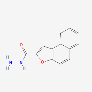 molecular formula C13H10N2O2 B1303883 萘并[2,1-b]呋喃-2-碳酰肼 CAS No. 53524-88-2