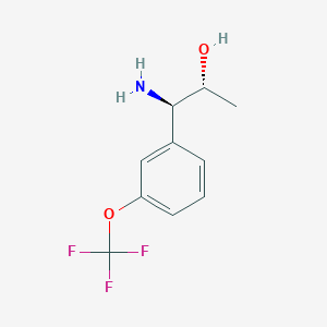 (1R,2R)-1-Amino-1-[3-(trifluoromethoxy)phenyl]propan-2-OL