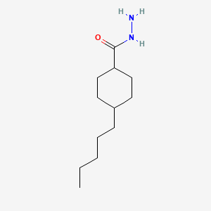 molecular formula C12H24N2O B1303892 4-Pentylcyclohexanecarbohydrazide CAS No. 454473-85-9