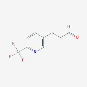 3-(6-(Trifluoromethyl)pyridin-3-yl)propanal