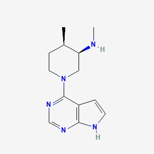 molecular formula C13H19N5 B13038966 Tofacitinib impurity 3 