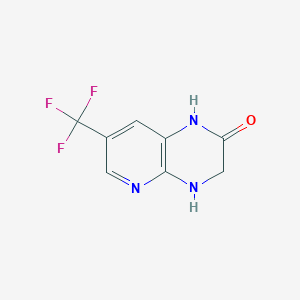 7-(trifluoromethyl)-3,4-dihydropyrido[2,3-b]pyrazin-2(1H)-one