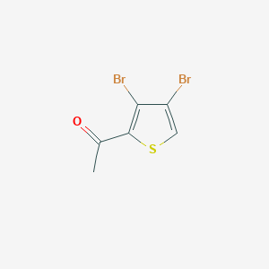 molecular formula C6H4Br2OS B1303899 1-(3,4-二溴噻吩-2-基)乙酮 CAS No. 57681-57-9