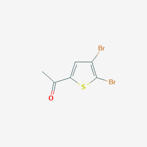 molecular formula C6H4Br2OS B1303902 1-(4,5-二溴-2-噻吩基)-1-乙酮 CAS No. 7209-12-3