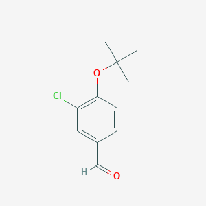 4-(Tert-butoxy)-3-chlorobenzaldehyde