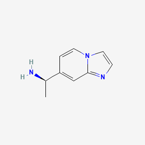 (1R)-1-(4-hydroimidazo[1,2-a]pyridin-7-yl)ethylamine