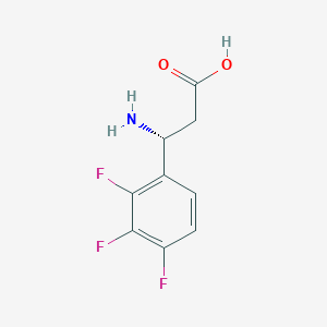 (3R)-3-amino-3-(2,3,4-trifluorophenyl)propanoic acid