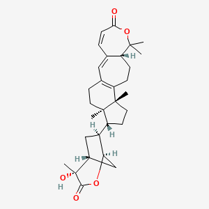 molecular formula C30H40O5 B13039200 HenrischininA 