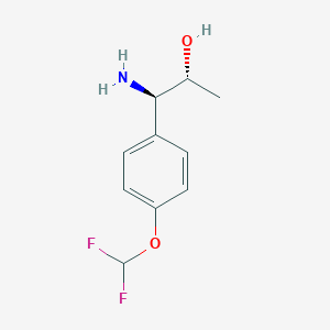 (1R,2R)-1-Amino-1-[4-(difluoromethoxy)phenyl]propan-2-OL