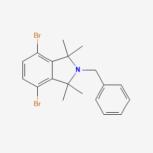 2-Benzyl-4,7-dibromo-1,1,3,3-tetramethylisoindoline