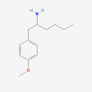 1-(4-Methoxyphenyl)hexan-2-amine