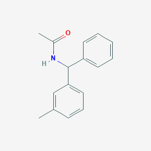 N-(Phenyl(m-tolyl)methyl)acetamide