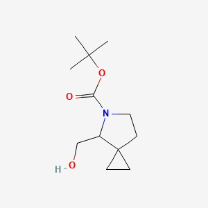 Tert-butyl 4-(hydroxymethyl)-5-azaspiro[2.4]heptane-5-carboxylate