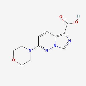 2-Morpholinoimidazo[1,5-B]pyridazine-5-carboxylic acid