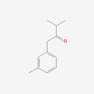 molecular formula C12H16O B13039302 3-Methyl-1-(3-methylphenyl)butan-2-one 