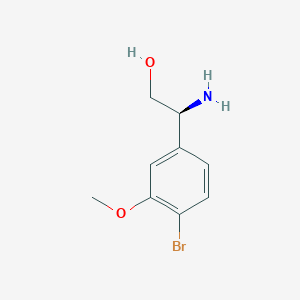 (S)-2-Amino-2-(4-bromo-3-methoxyphenyl)ethan-1-OL