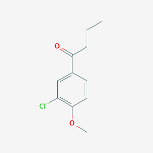 1-(3-Chloro-4-methoxyphenyl)-1-butanone