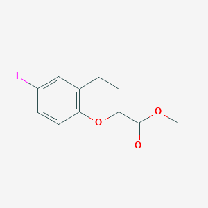 Methyl 6-iodochroman-2-carboxylate