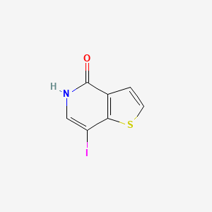 7-Iodothieno[3,2-c]pyridin-4-ol