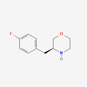 (S)-3-(4-fluorobenzyl)morpholine