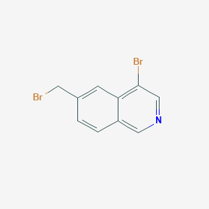 4-Bromo-6-(bromomethyl)isoquinoline