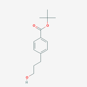 Tert-butyl 4-(3-hydroxypropyl)benzoate