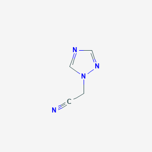 molecular formula C4H4N4 B1303952 2-(1H-1,2,4-三唑-1-基)乙腈 CAS No. 81606-79-3
