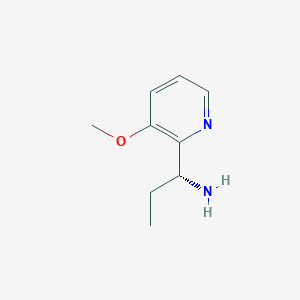 (1R)-1-(3-Methoxy(2-pyridyl))propylamine