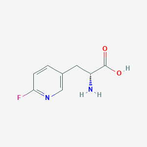 (R)-2-Amino-3-(6-fluoropyridin-3-yl)propanoicacid