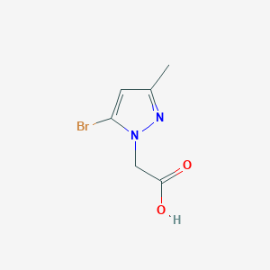 2-(5-Bromo-3-methyl-1H-pyrazol-1-yl)aceticacid