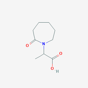 2-(2-Oxoazepan-1-yl)propanoic acid