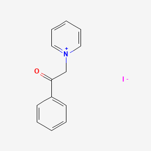 B1303968 1-(2-Oxo-2-phenylethyl)pyridinium iodide CAS No. 1137-94-6