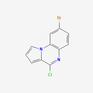 8-Bromo-4-chloropyrrolo[1,2-A]quinoxaline