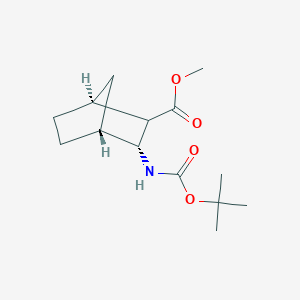 methyl (1S,3R,4R)-3-[(2-methylpropan-2-yl)oxycarbonylamino]bicyclo[2.2.1]heptane-2-carboxylate