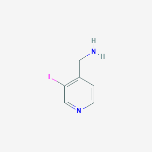 molecular formula C6H7IN2 B13039818 (3-Iodopyridin-4-yl)methanamine 