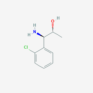 (1R,2R)-1-Amino-1-(2-chlorophenyl)propan-2-OL