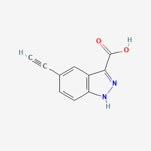 5-Ethynyl-1H-indazole-3-carboxylic acid