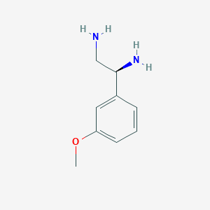 (1S)-1-(3-Methoxyphenyl)ethane-1,2-diamine