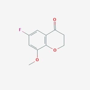 6-Fluoro-8-methoxychroman-4-one