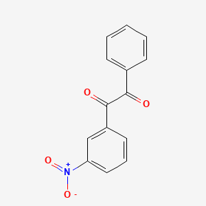 molecular formula C14H9NO4 B13039870 1-(3-Nitrophenyl)-2-phenylethane-1,2-dione 