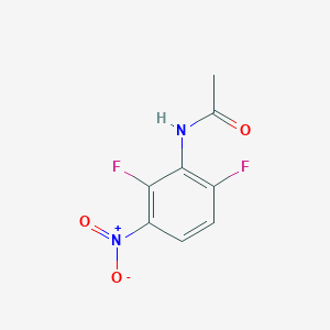 B1303988 N-(2,6-Difluoro-3-nitrophenyl)acetamide CAS No. 25892-08-4
